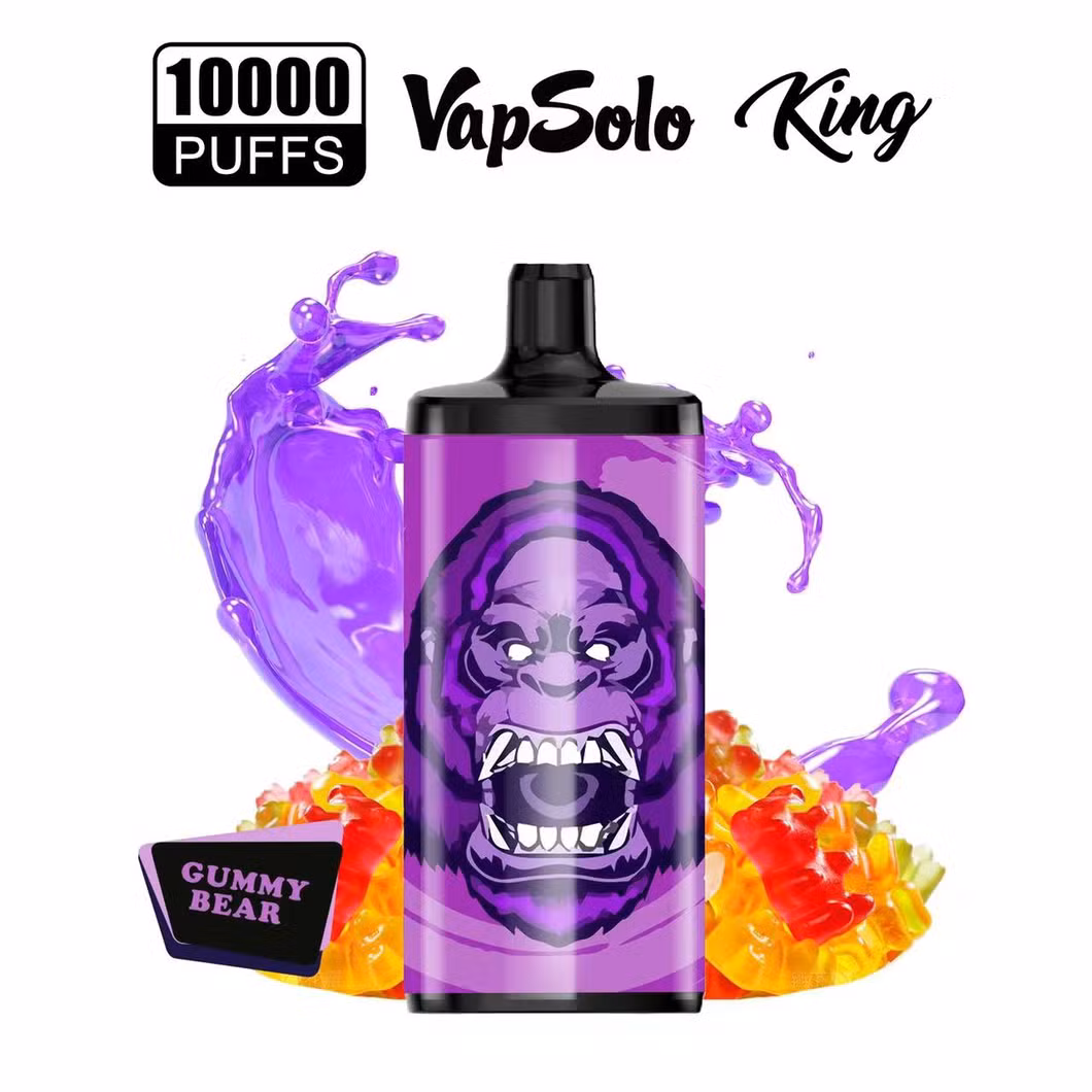 Wholesale Price Vapsolo King Electronic Cigarette Saudi Arabia Vapes 10000 Puffs Disposable Vaporizer