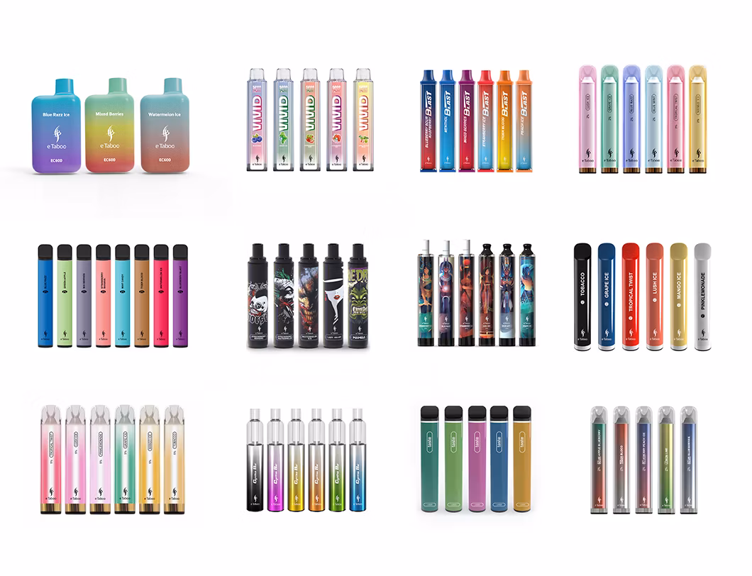 High Quality Leather Vaper 18, 000 Puffs Disposable Vape Display Screen Vaper Pen Style E Cigarette Online Shopping Wholesale