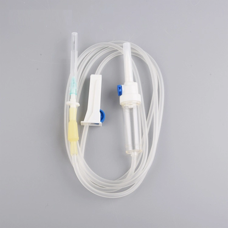 Disposable CE FDA Factory Adult Child 20 Drops Medical Surgical Sterile 100ml 150ml with 150cm Tube Luer Slip Luer Lock Burette Set I. V Giving Infusion Set