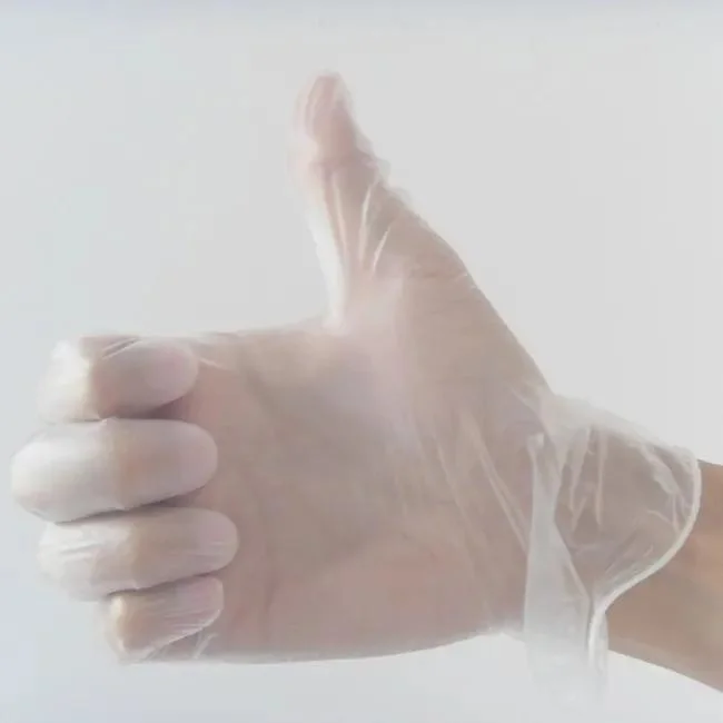 Cheapest Disposable Vinyl Gloves Clear Color Examination Hand Gloves Disposable