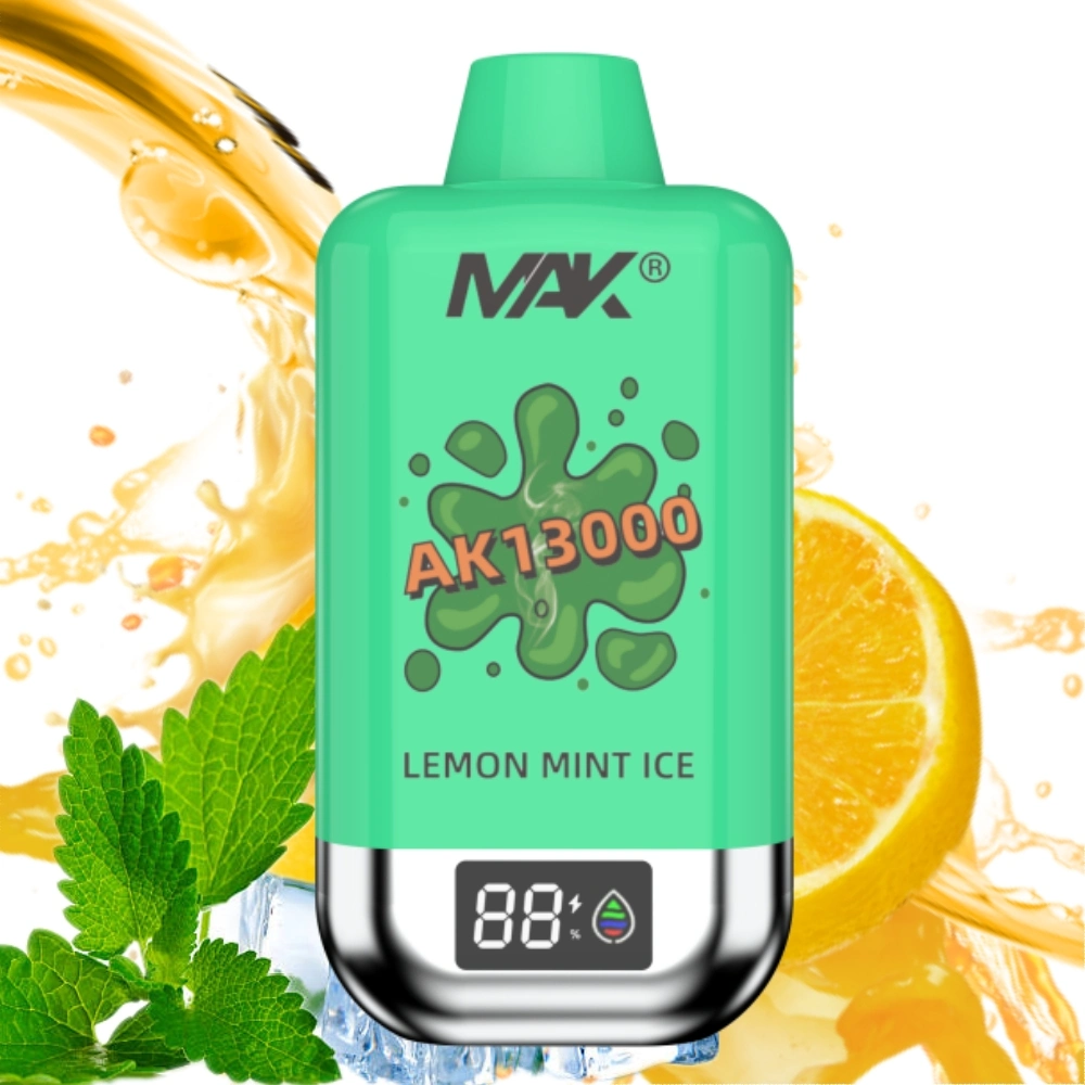 China Disposable Vape Wholesale Mak Ak5000 8000 9000 10000 13000 Puffs 20ml 0% 2% 5% Nicotine Hot Sale Rechargeable LED Display Screen Vapes