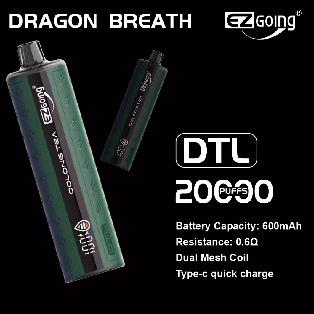 Ezgoing Factory Rechargeable Pen Wholesale Electronic Disposable Mini Vape 20K 20000 Puffs 25000 Puff E Cigarette