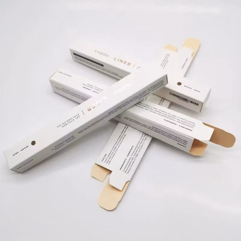 White Card Paper Cookie Cake Packaging Gift Box with Dividers Luxury White Custom Design Cardboard Clothes Packaging Box