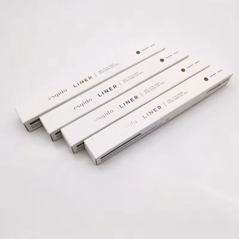 White Card Paper Cookie Cake Packaging Gift Box with Dividers Luxury White Custom Design Cardboard Clothes Packaging Box