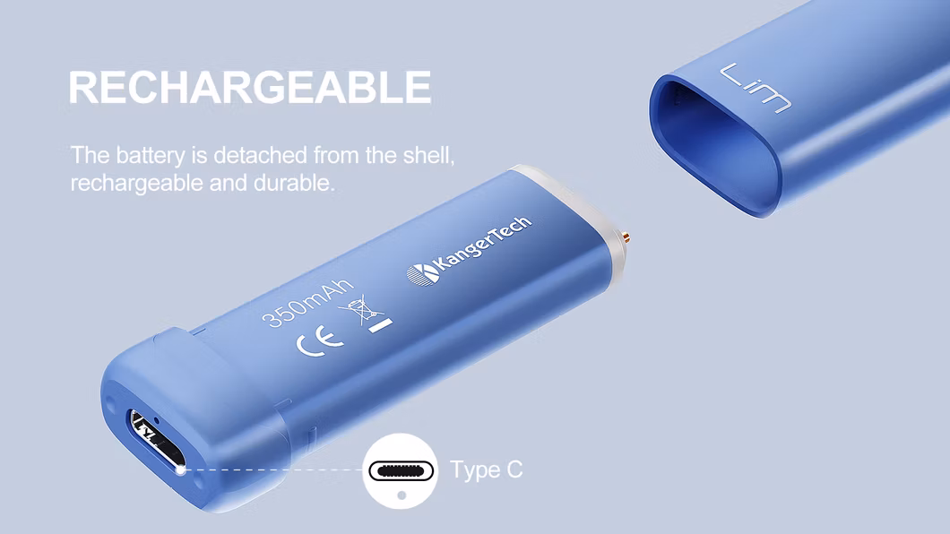 UK Popular Selling Brand Knagertech Wholesale Refillable Pod Kangertech Lim Vape Pod with Tpd 2ml Vaping
