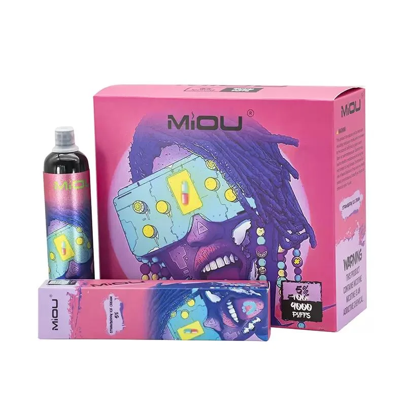 New Arrival Vape Disposable Vape E Cigarette Miou 9000 Puff Disposable Vaporizer