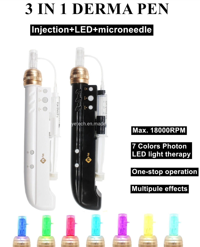 Derma Pen Medication Injection and Operation for All Kind of Machinery Face Electric Derma Pen