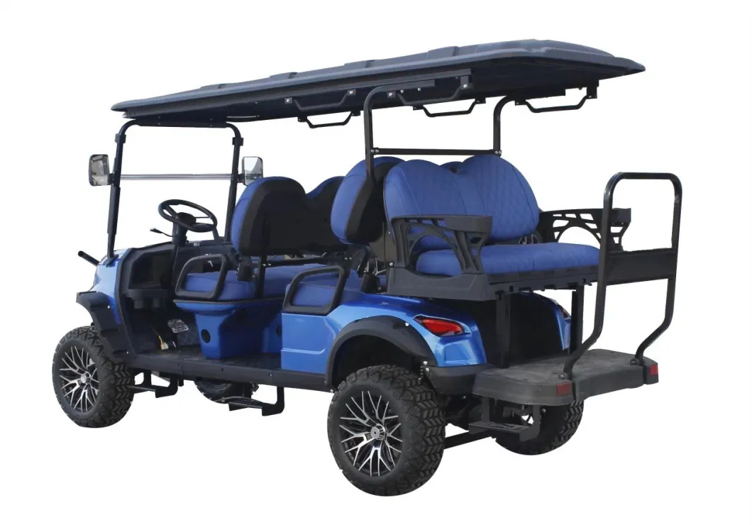 New Design Factory Wholesale Price CE Approved Adult Lead Acid Battery Operated Electric Sightseeing Club Car and Mini Golf Car with 60V4000W Motor