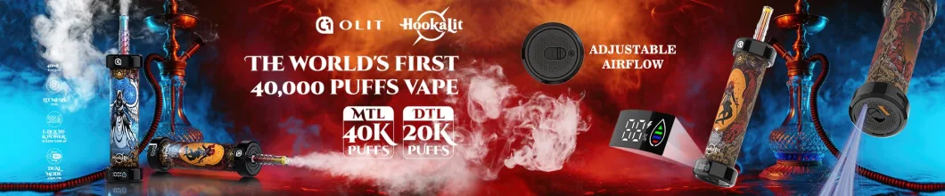 Best Wholesale Disposable Electronic Cigarette Olit Hookalit 40K Puff Disposable Vaporizer