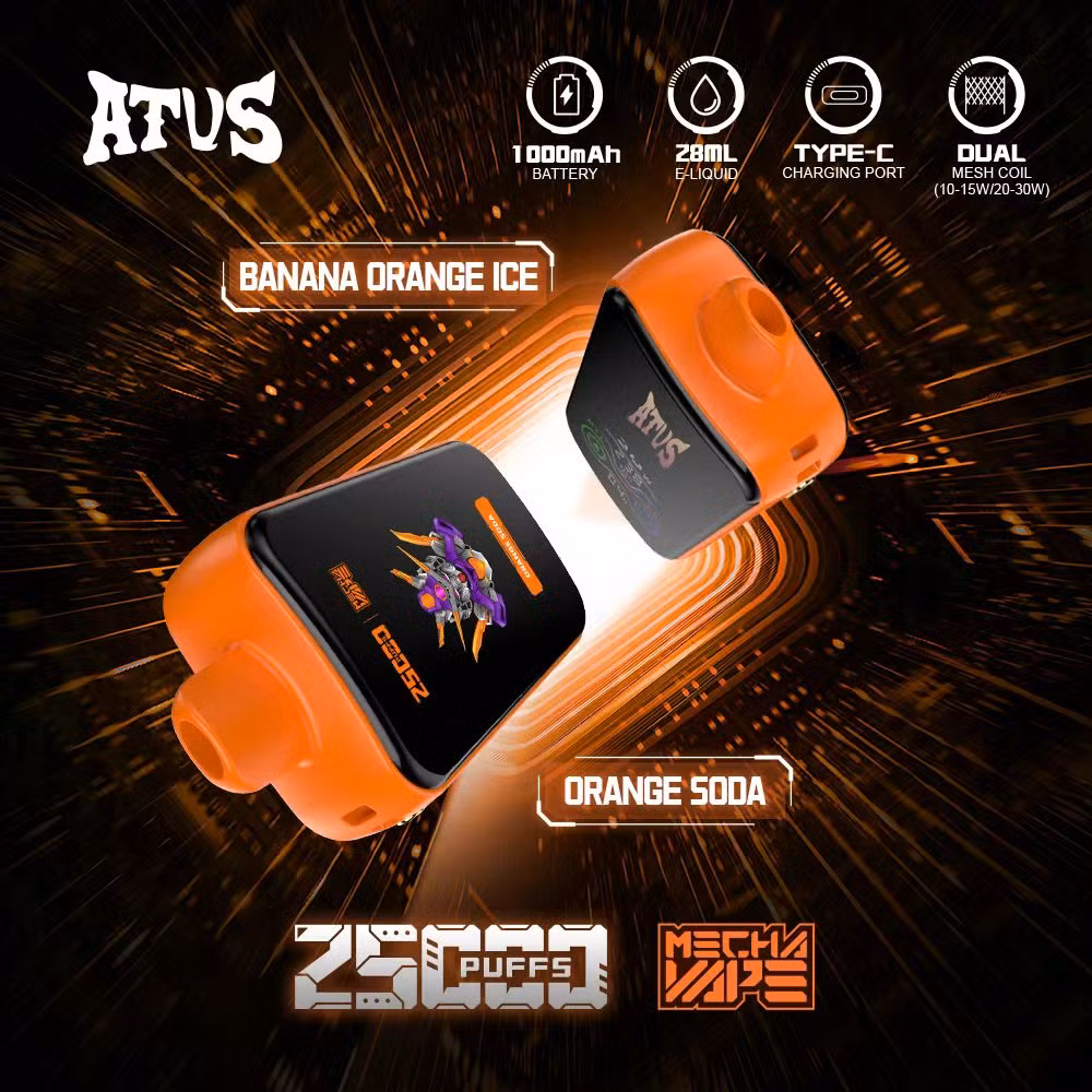 Newest Vape 25K Atvs 25000 Puffs Vaporizer Dry Herb Electronic Smoke