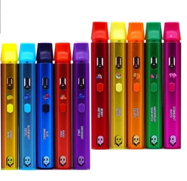 UK Gen 3 Packman Dispsoable Vape Pen Style Empty Carts 2 Grams E-Cigarette Thick Oil Vaper USB Type C Rechargeable Smoke Vaping Pack Man Disposable Vapes