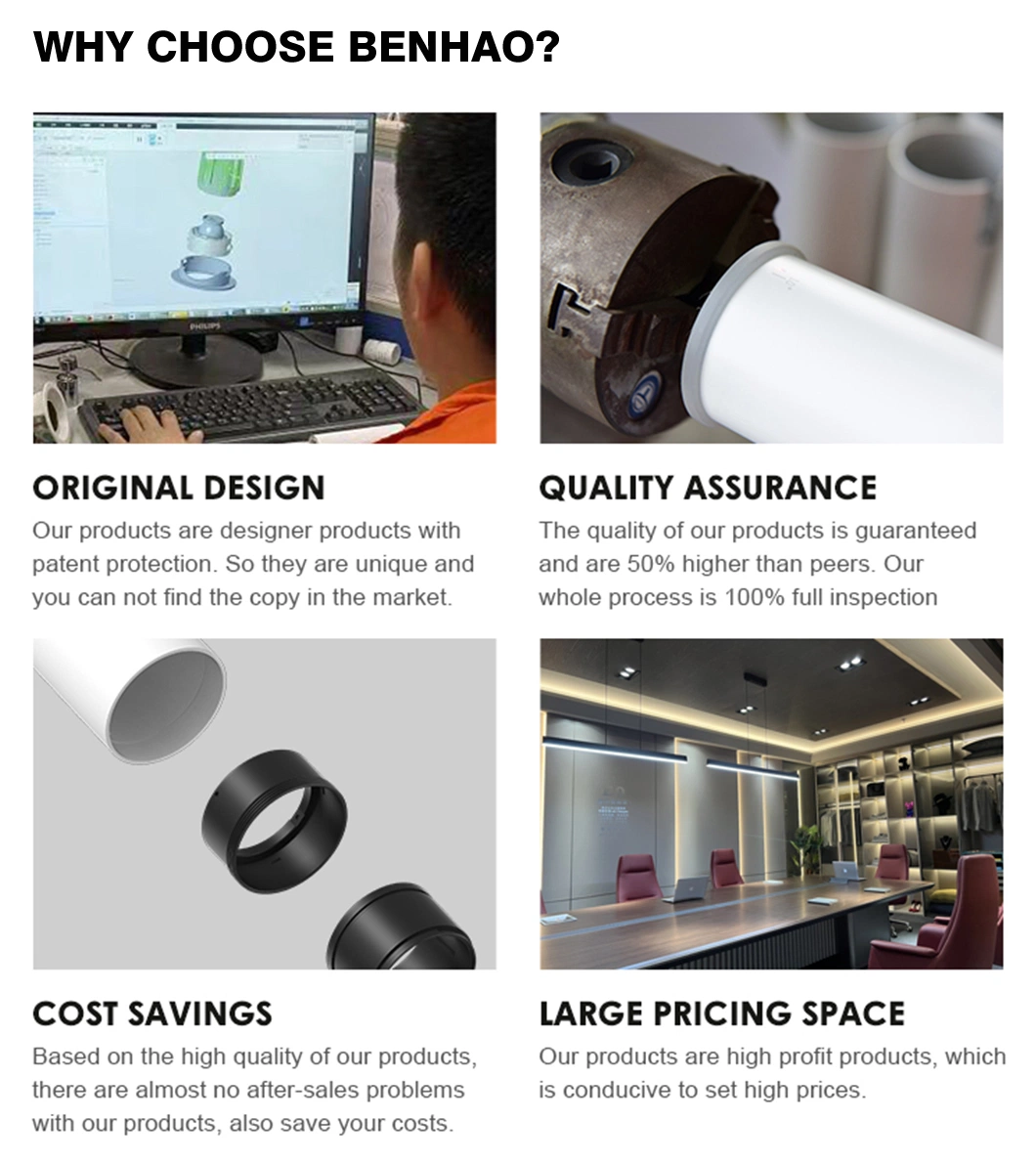 Smart Dimmable Embedded Corridor Ceiling Anti-Glare LED Spot Light with Osram Chips