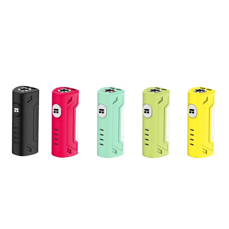 Yocan Ziva 650mAh Smart Vaporizer Mod 510 Incognito Cartridge Preheat USB Type-C Charging Vape Battery