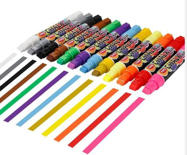 Window Chalk Marker Pen for Glass Car and LED Board