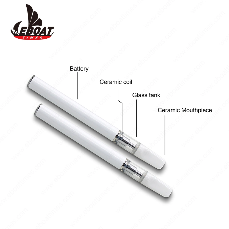 Eboattimes Wholesale Refillable Cartridge 0.5ml Oil Disposable E Cigarette Vape Pen