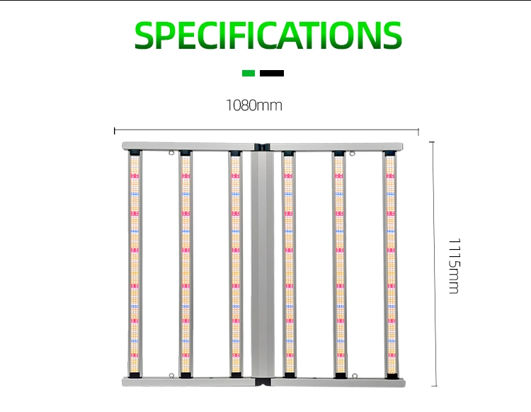 High Efficacy Dimmable 400W 640W 720W 800W 1200W 1500W Indoor Plant Bar Samsong 301h Evo Full Spectrum Samsong 1000W LED Plant Grow Lights