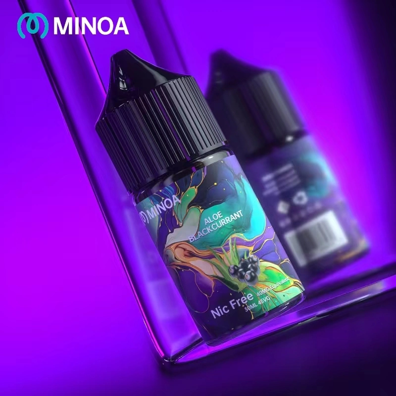 Minoa Fruits Vape Juice Nic Substitute Sex Rechargeable E-Liquid Custome Cooling