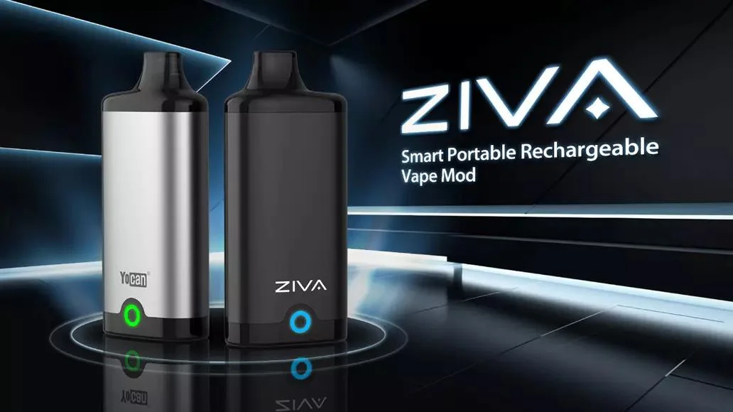 Yocan Ziva 650mAh Smart Vaporizer Mod 510 Incognito Cartridge Preheat USB Type-C Charging Vape Battery