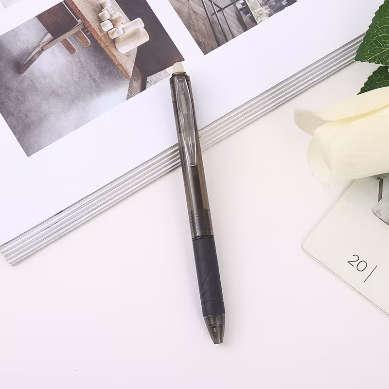 Push Action Erasable Gel Pen Multi-Color Erasable Bullet Tip Water Pen Office Stationery Press Type Thermal Erasable