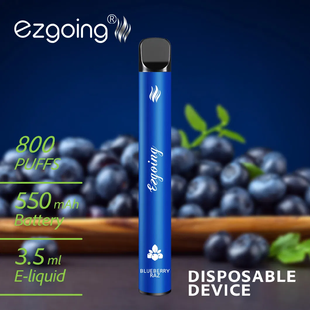 Ezgoing Brand Fruit Flavor Electronic Cigarette 800 Puffs Disposable Pods Vape Pen