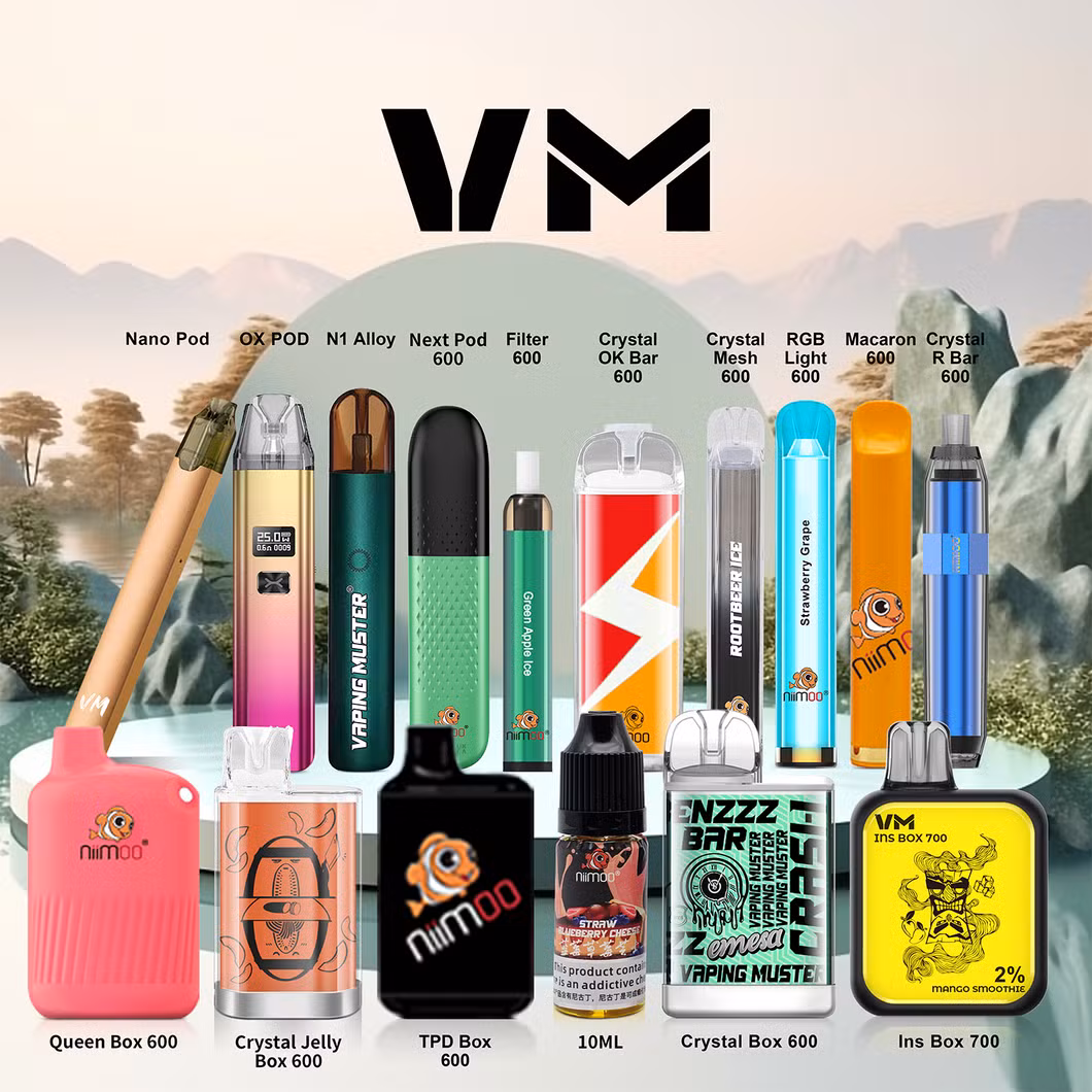 Vaping Muster Popular in Us/UK/EU Warehouse in China Disposable Vaper 10000puffs OEM Wholesale E Cigarette
