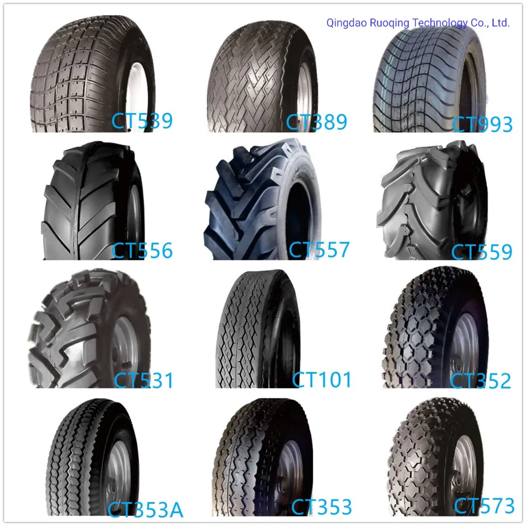 215/40-12 Tl Golf Cart Lawn Grass Tire/Tyre with DOT/E4/ISO9001/RoHS/Reach Golf Wheel