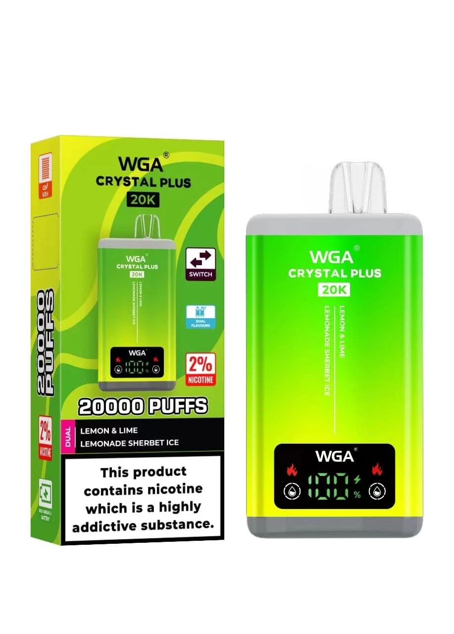 Wga Digital Box 12000/15K/20K Puff Vaper Vaping Snowwolf Pod Cartridge Wape Crystal Mini Randm Electronic Disposable E Cheap Empty I Vape