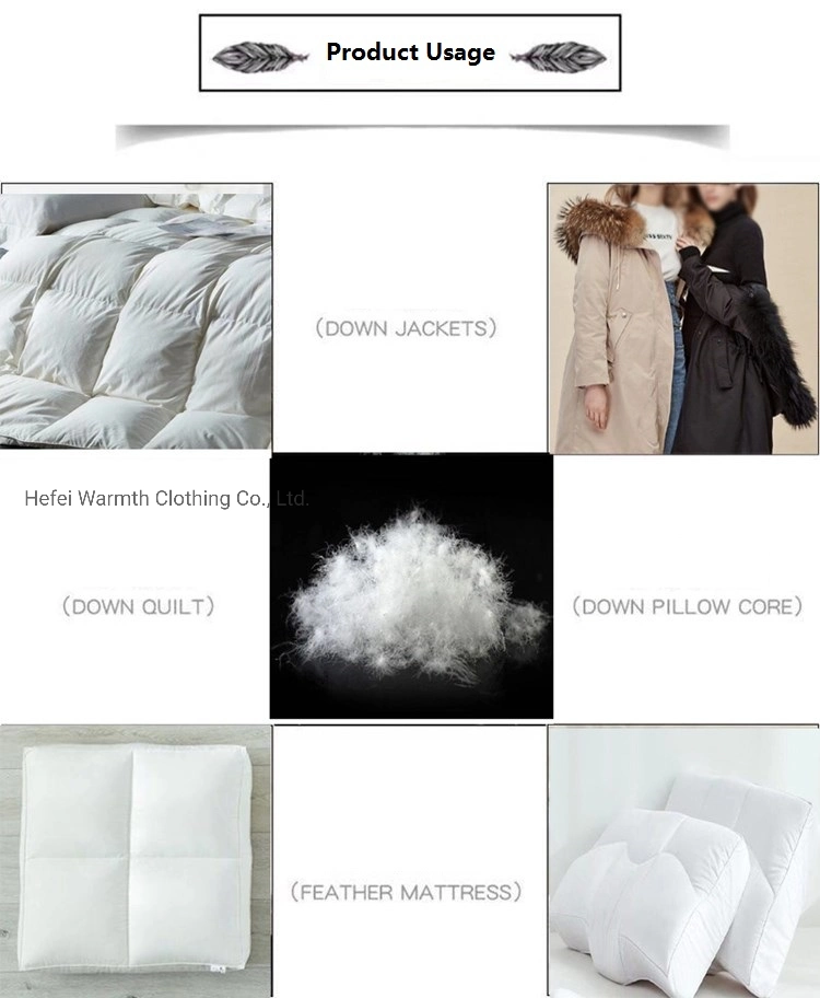 Duck Feather Bedding Set Washed White Duck Down Feather