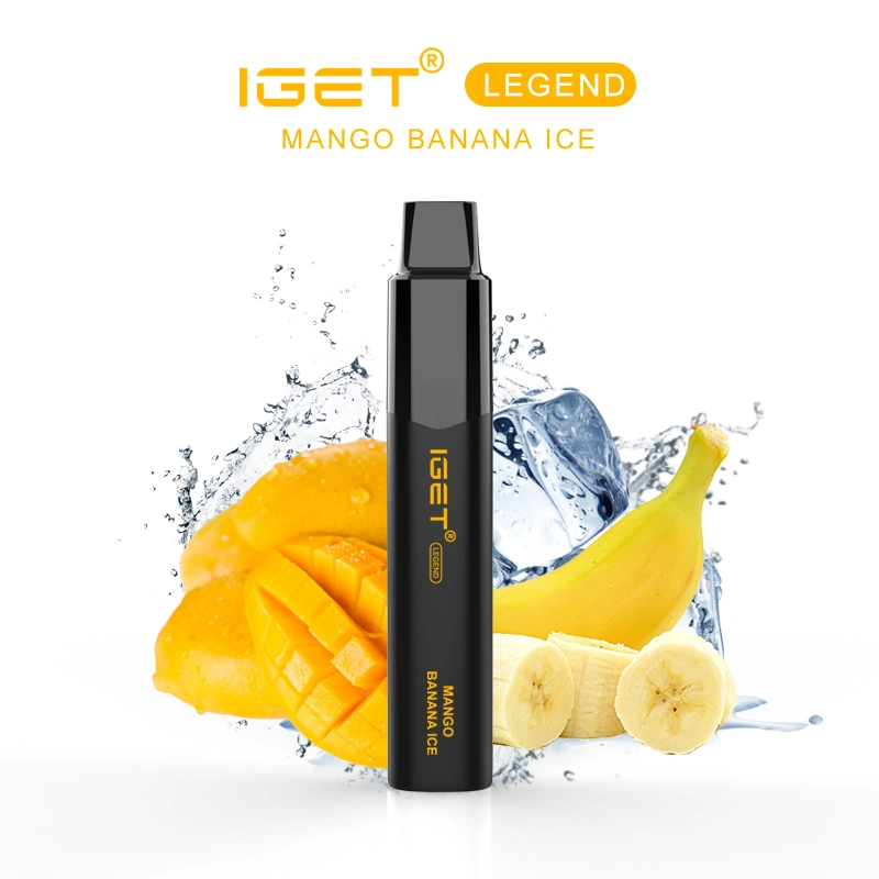 Australia/USA/UK/India Hot-Selling Disposable Vape Pens Iget Legend for Better Experience Vaping