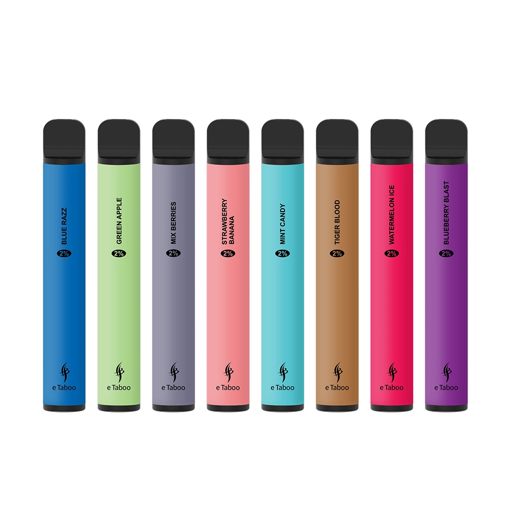 10 Flavors in Stock Hot Selling in UK EU Germany Best Vape Vapes Pod 2ml Tpd E Liquid Pod Kit Disposable Vape Pen Environmental Friendly with Mech Coil Vaper