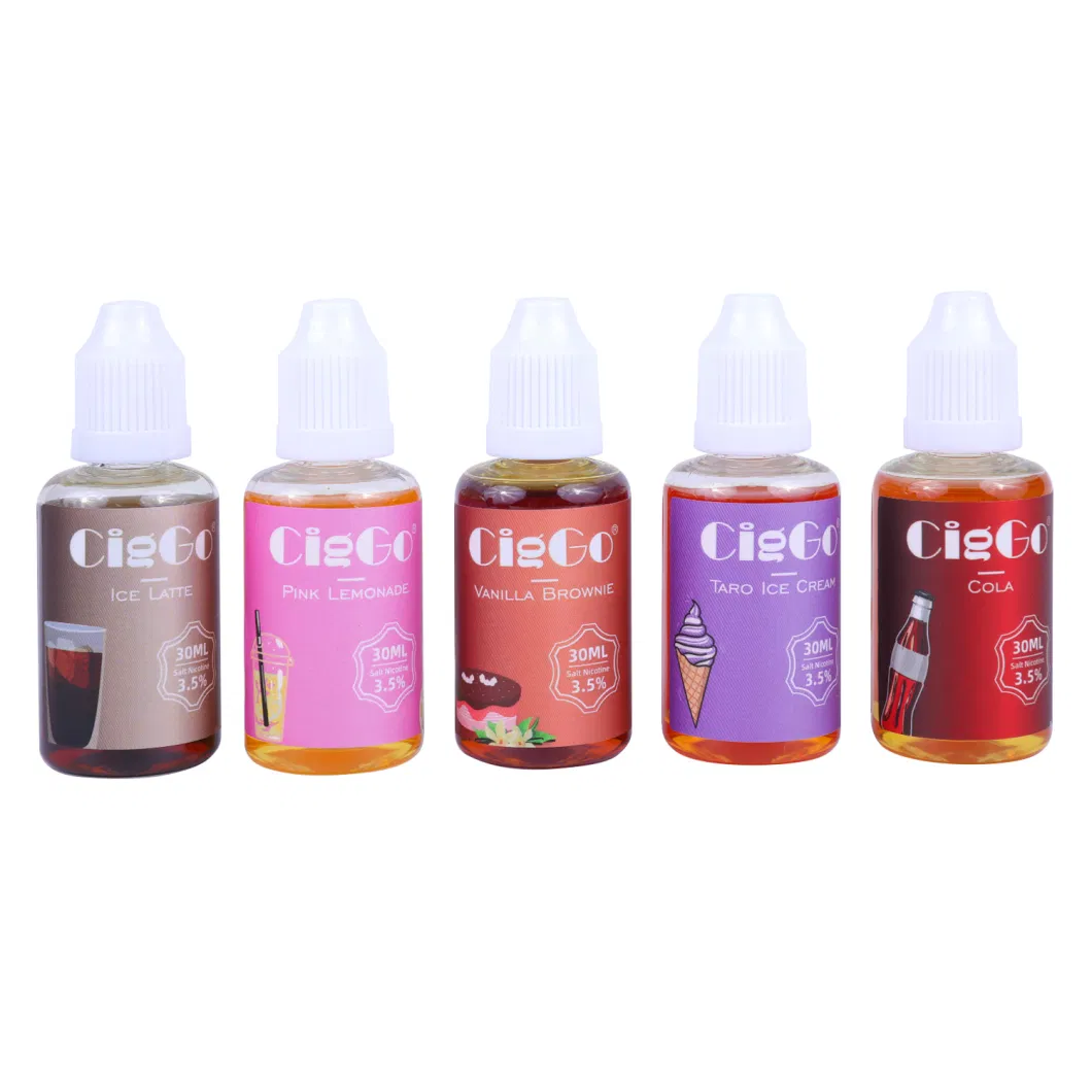 Wholesale Eliquid Juice Tasty Delicious Flavors Vape Juice with Salt Nicotine