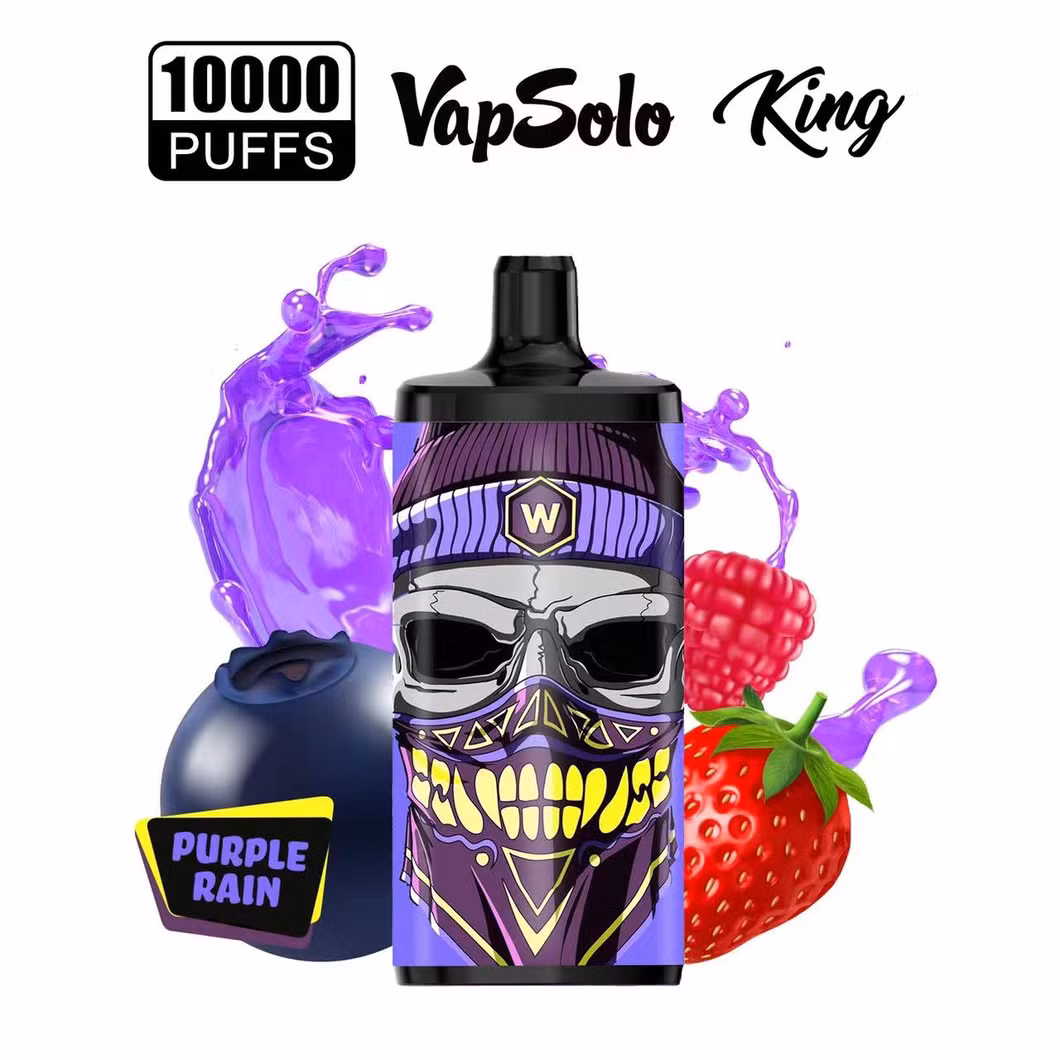 Wholesale Price Vapsolo King Electronic Cigarette Saudi Arabia Vapes 10000 Puffs Disposable Vaporizer