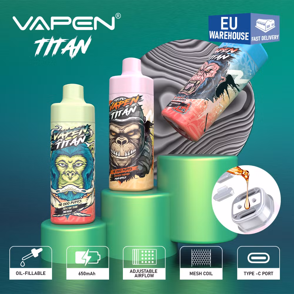 Puff Distributors Titan Vapen Disposable with 10000 Puffs at Competitive Wholesale Prices