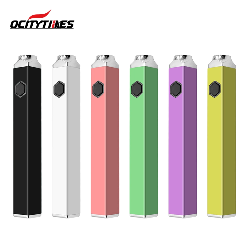 4 Flat Sides Square Vape Pen Battery Compatible 510 Cartridge Battery