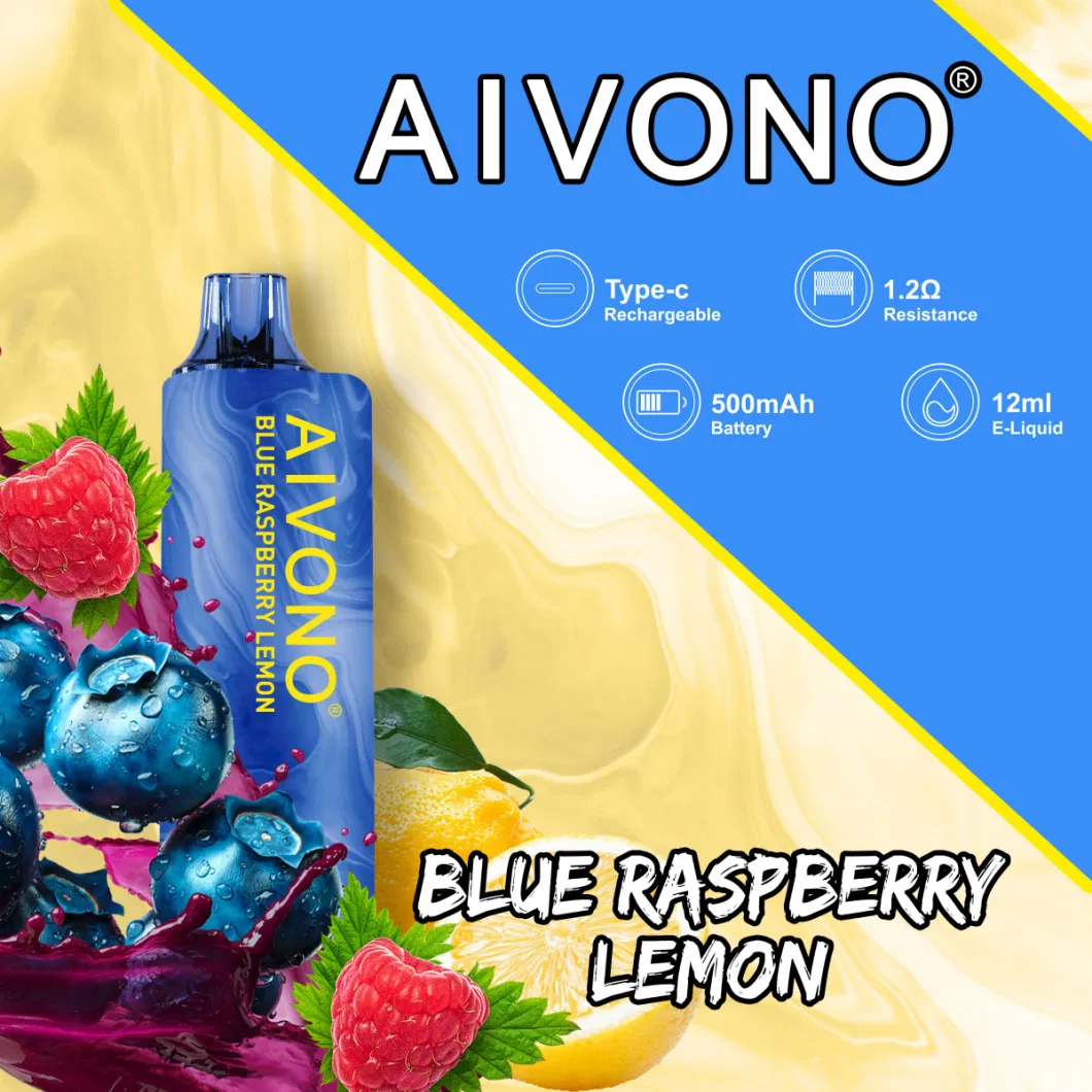 Hot Sale E Cigarette Aivono Lost Elf Mary Mo5000 7000 Puffs Bar 0% 2% 5% Nic China Wholesale