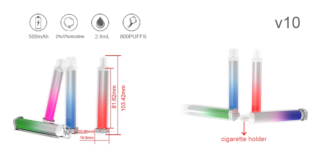 Wholesale Best Price Crystal 2.5ml 800 Puffs Disposable Vape Top Selling in The UK