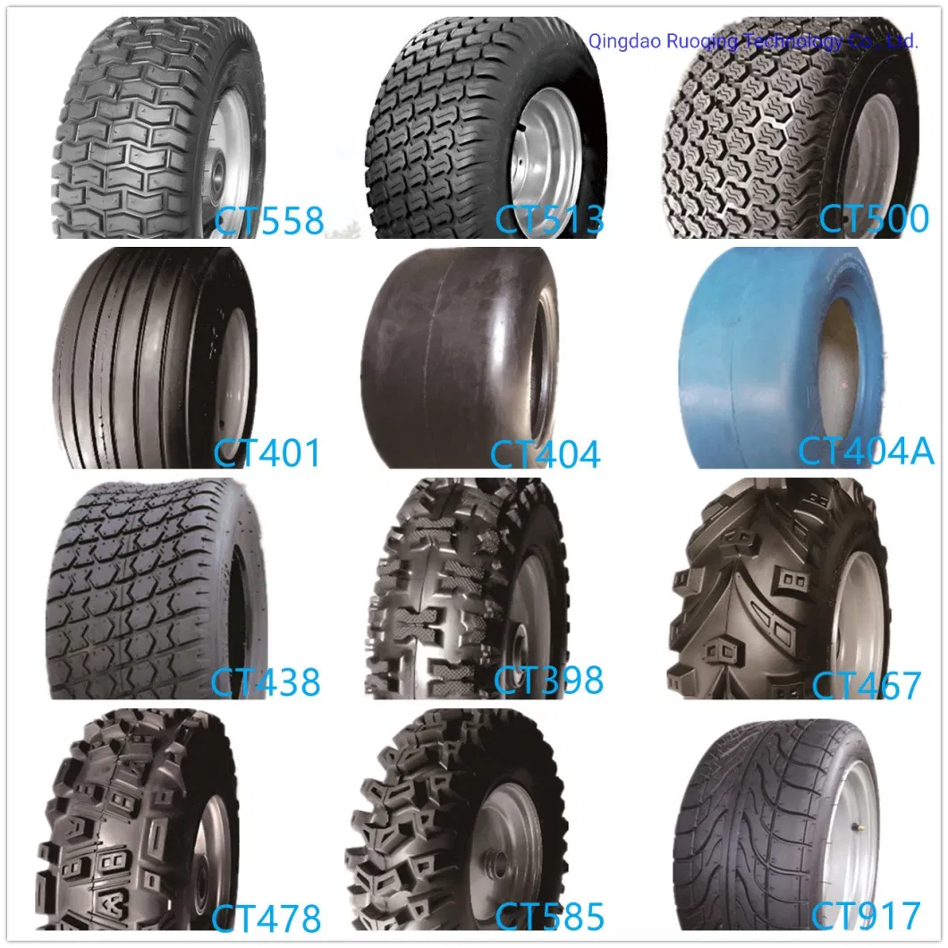 215/40-12 Tl Golf Cart Lawn Grass Tire/Tyre with DOT/E4/ISO9001/RoHS/Reach Golf Wheel