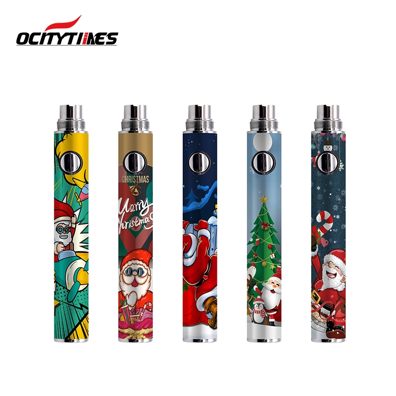 2.0V/4.2V Adjustable Voltage E Cigarette Vaporizer 650mAh Pen 510 Thread Cartridges Vape Battery