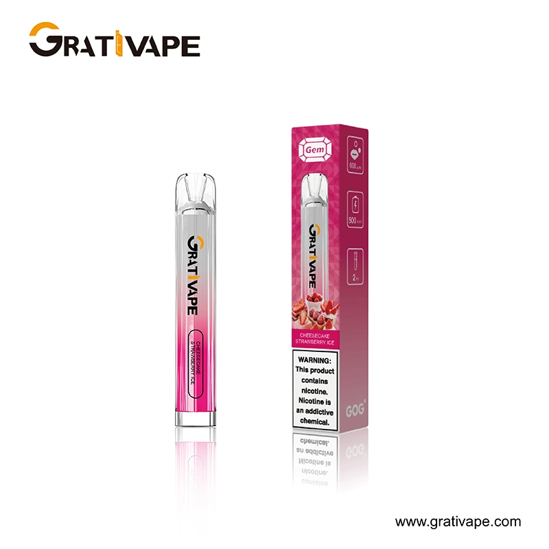 UK Hottest Selling E Cigarette Ske Sky Ski Grativape Crystal Vape 600puff Bar Wholesale I Vape Custom Best Quality Vape Pen OEM Tpd MSDS Disposable Vape