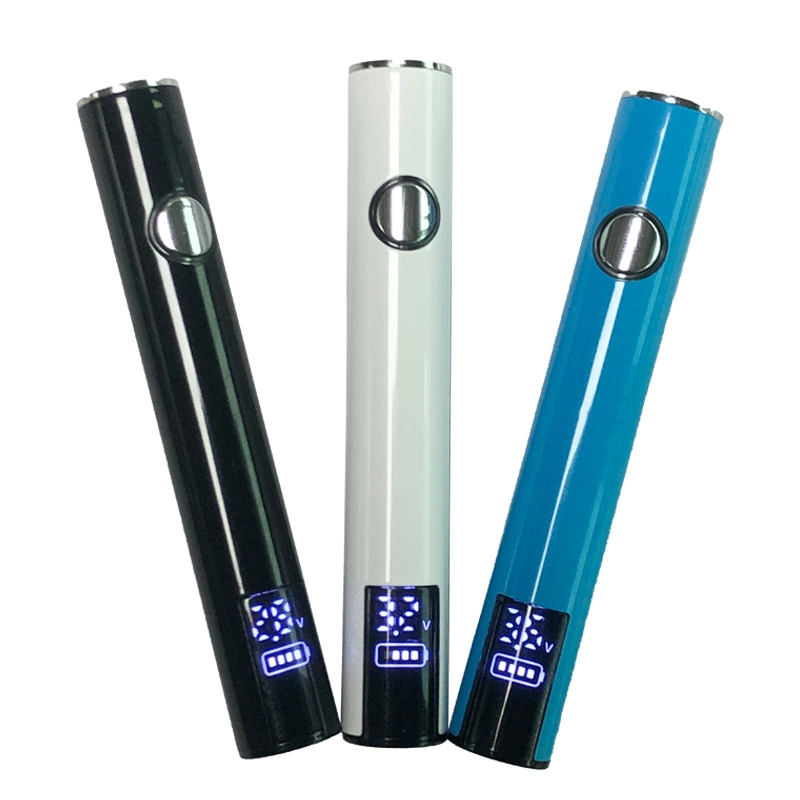 USA Stock 510 Thread Disposable Vape Carts 400mAh Rechargeable Digital LED Screen Adjustable Preheating Battery