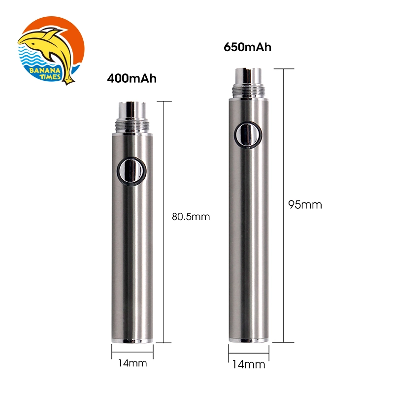 Wholesale Price Customized 510 Vaping Pen Battery 400mAh 650mAh Variable Voltage 510 Thread Vape Batteries with Dual USB-C Ports