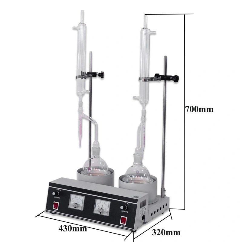 ASTM D95 Dean and Stark Apparatus Water Content Tester Moisture Meter