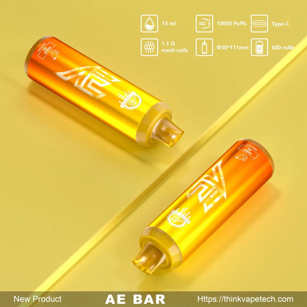 Wholesale China Disposable Vape Bar 10000 Puffs Rechargeable Battery 650 mAh Electronic Cigarette