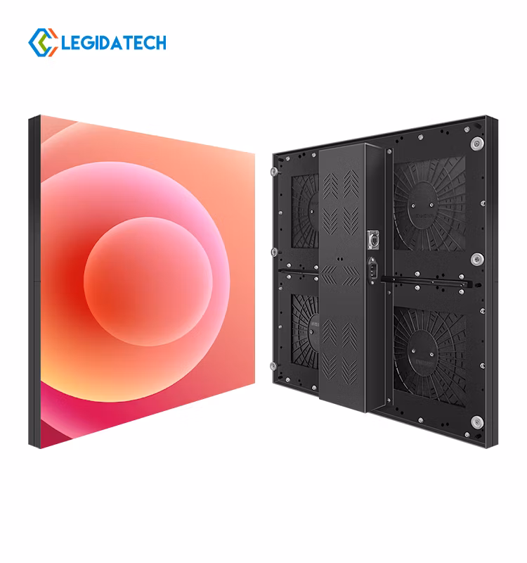 Legidatech LED Front Rear Maintenance Never Go Black Outdoor LED Display P3 Indoor Rental Screen