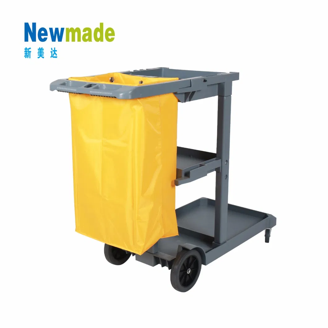 Janitor Cart, Cleaning Trolley Cart, Service Cart