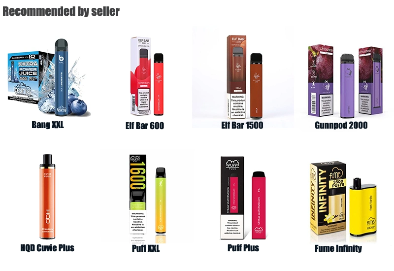 2000 Puffs Vidge Max Integrated 950mAh Battery Vs Puff Bar Electronic Cigarette