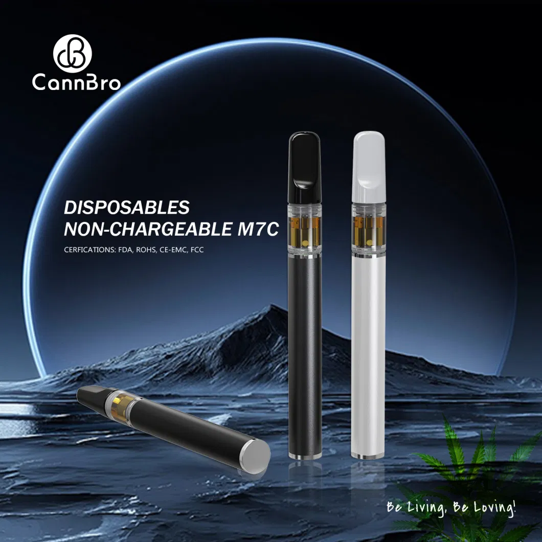 FDA Certified Rechargeable 0.5ml 1ml Pen-Style Disposable Vaporizer