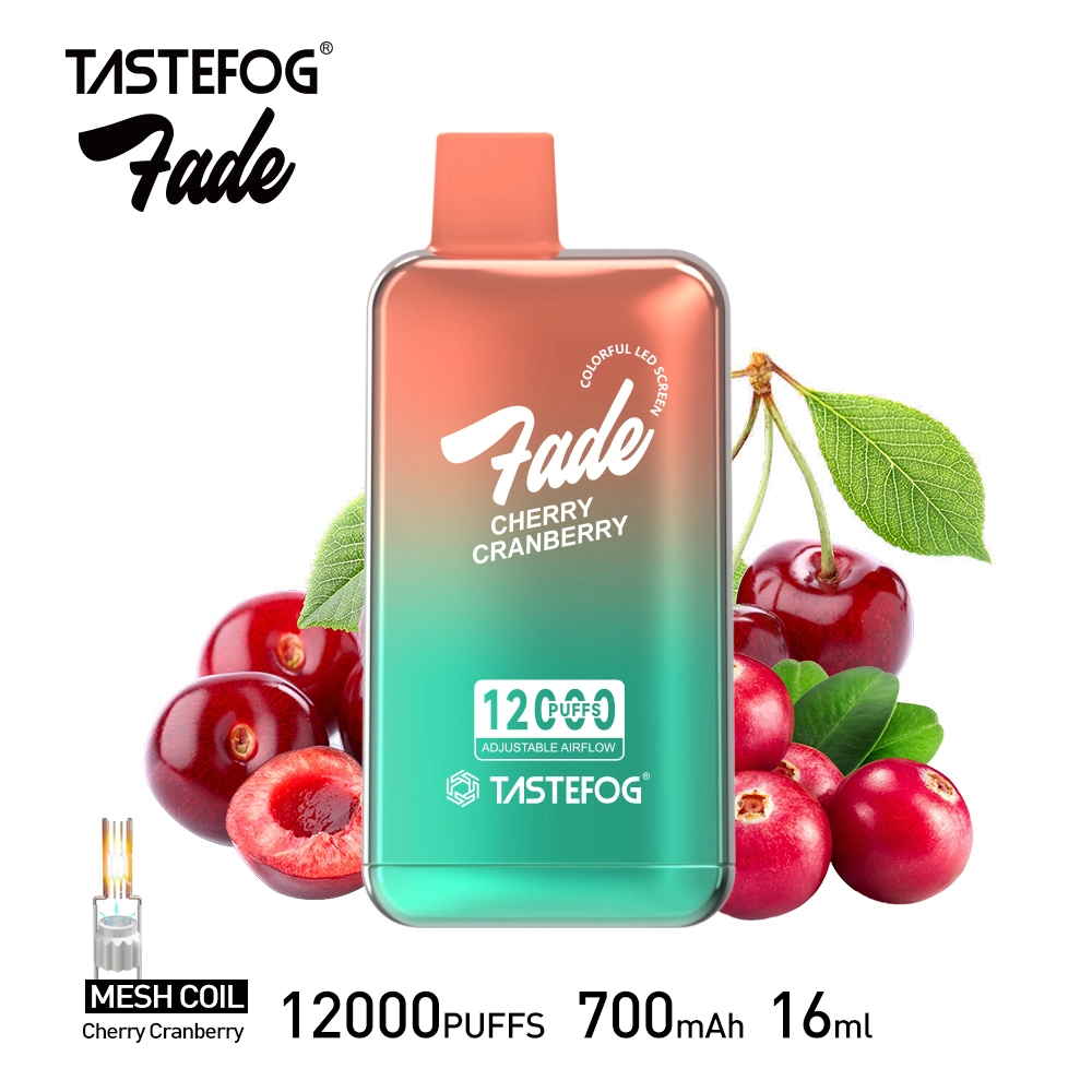 Tastefog Fade 12000 Puffs Disposable Vape Airflow Randm Vape with Screen