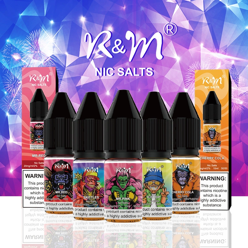 Randm E-Liquid Vape Juice China Factory UK Popular Flavors 10ml Nic Salt Pod Vape Pen Refill Wholesale Vapor Juice