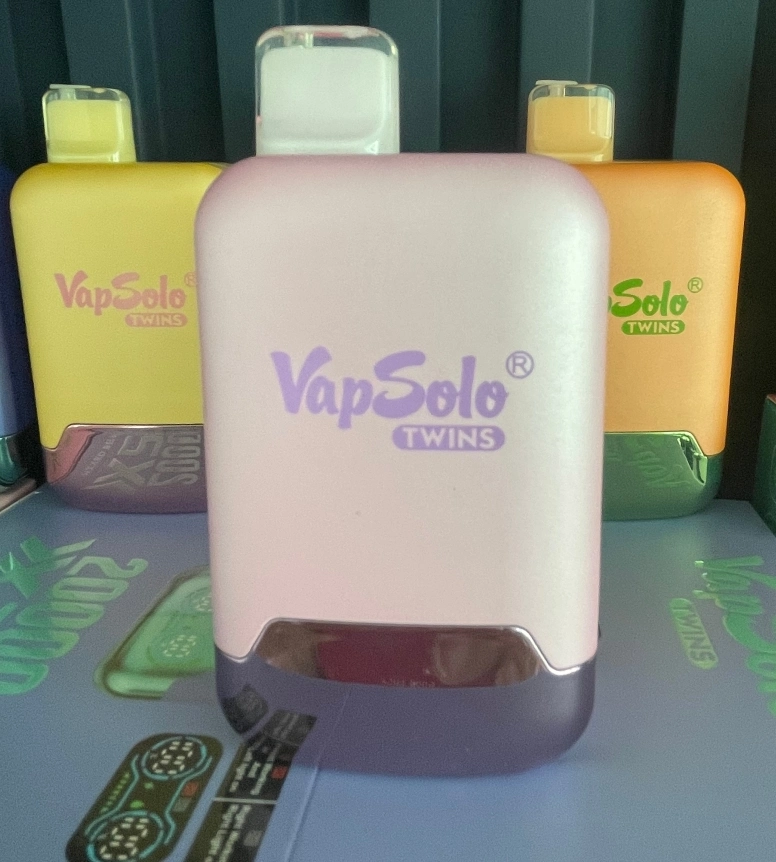 Vapsolo Twins 20K Puffs Europe Warehouse Zbood Remeo Discreet Package Digital 20mg Wape Puff Disposal Vapes Vape